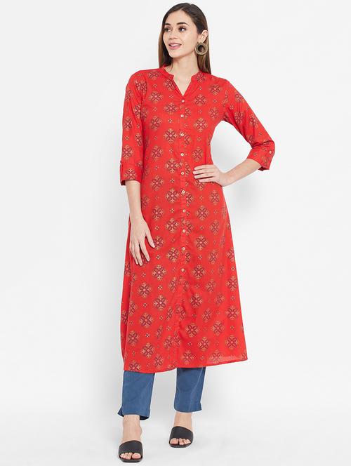 women's a-line kurta - 20166805 - Very Small Image - 1