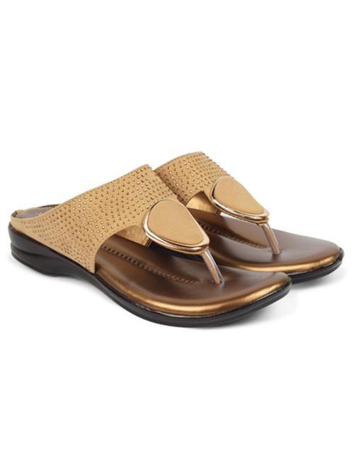 beige toe separator slip on sandal - 20167222 - Very Small Image - 1