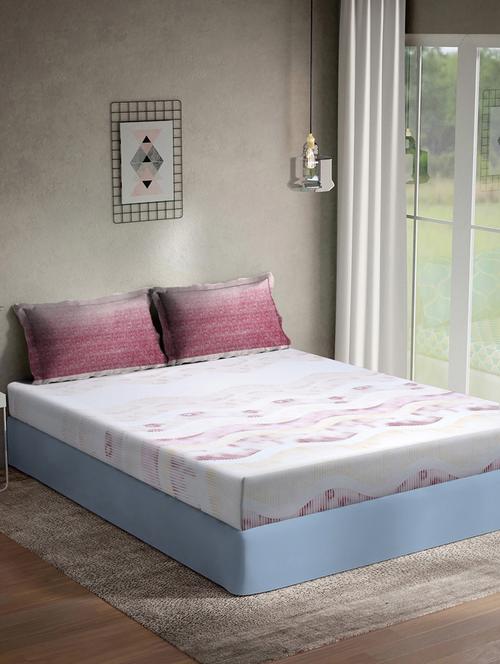 multi colored cotton bedsheet - 20168110 - Very Small Image - 1