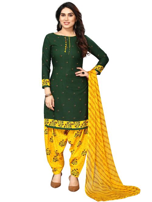 printed unstitched suit set - 20168381 - Very Small Image - 1