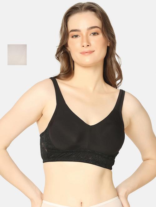 combo of 2 nylon regular bra - 20178369 - Very Small Image - 1