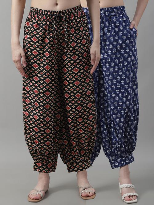 pack of 2 printed salwar with side pocket - 20178791 - Very Small Image - 1