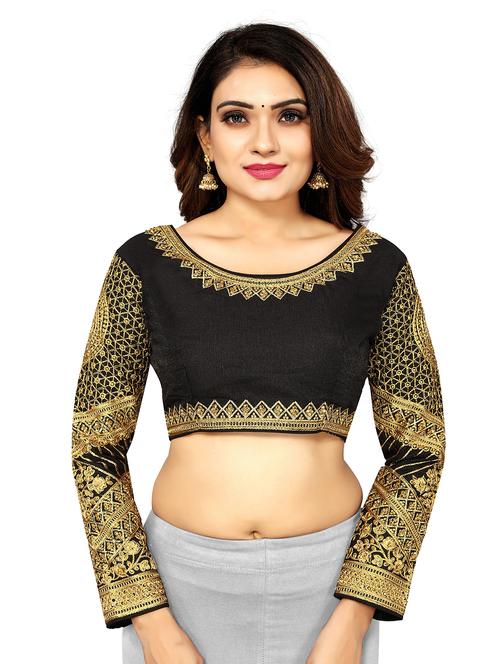 long sleeves embroidered blouse - 20182611 - Very Small Image - 1