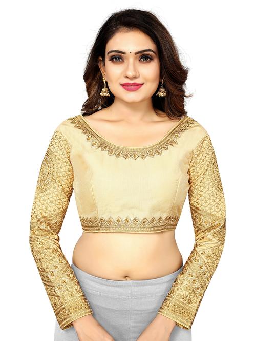 long sleeves embroidered blouse - 20182612 - Very Small Image - 1