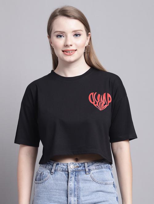 women's placement print crew neck t-shirt - 20188207 - Very Small Image - 1