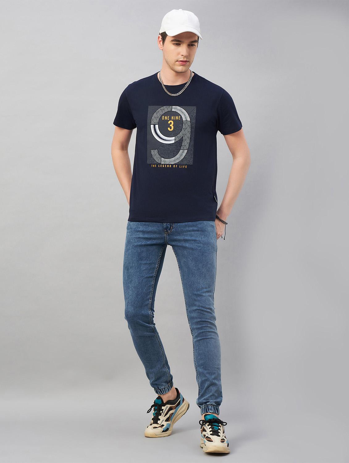 women's front print round neck t-shirt - 20188633 - Standard Image - 4
