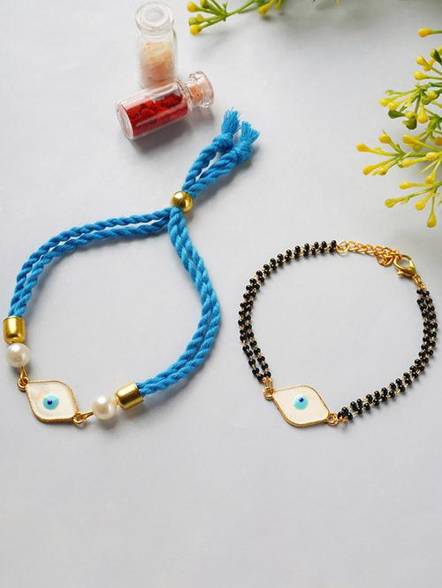 crazy corner set of 2 rakhis - 20203591 - Very Small Image - 1