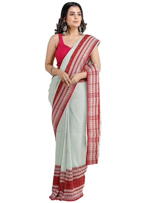 women's printed grey colored saree - 20205130 - Very Small Image - 1