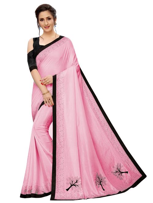 embellished saree with blouse - 20205741 - Very Small Image - 1