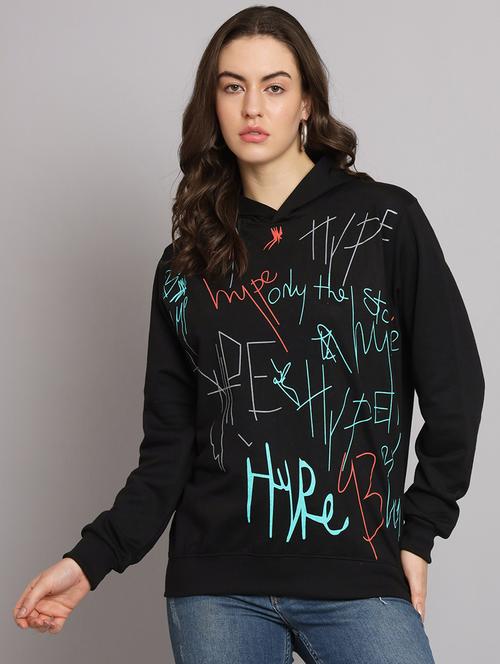 women's front print sweatshirt - 20207709 - Very Small Image - 1