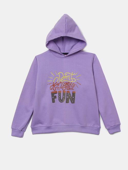 front print hood neck sweatshirt - 20220503 - Very Small Image - 1