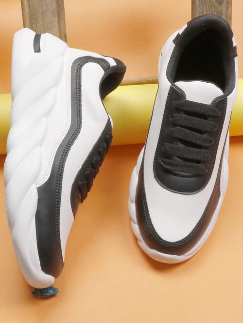 women white lace-up sneaker - 20221270 - Very Small Image - 1