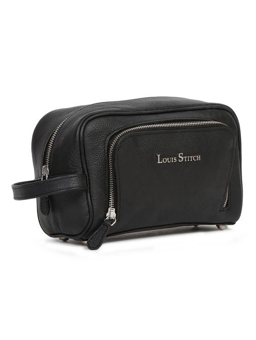 black leather utility bag - 20228538 - Very Small Image - 1