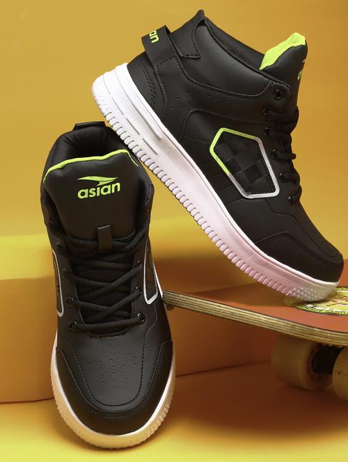 men black lace-up sneaker - 20241856 - Very Small Image - 1