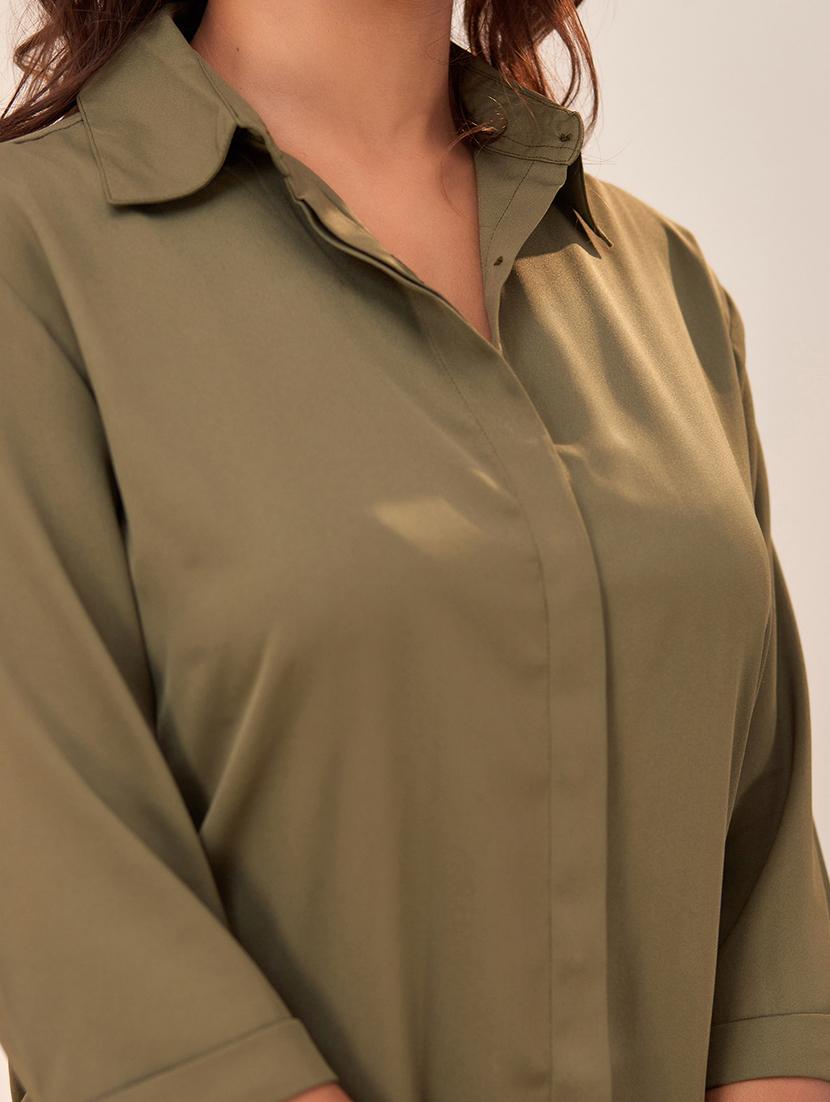 women solid formal shirt - 20244512 - Zoom Image - 5