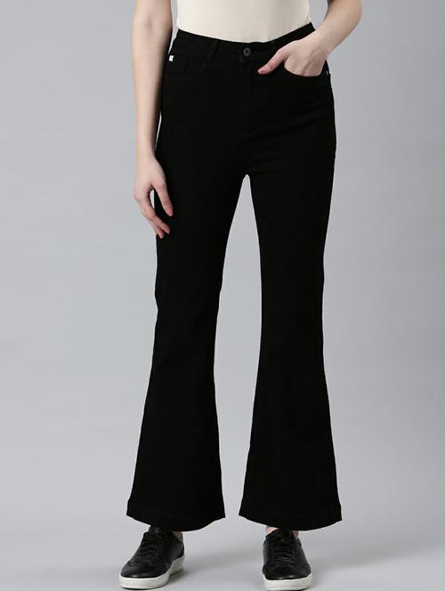 women's plain bootcut jeans - 20249591 - Very Small Image - 1