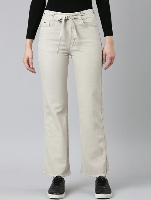 women's plain straight fit jeans - 20249596 - Very Small Image - 1