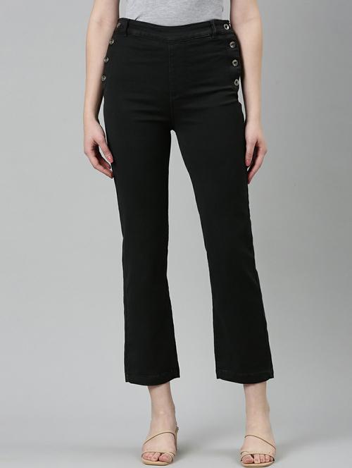 women's plain bootcut jeans - 20249624 - Very Small Image - 1