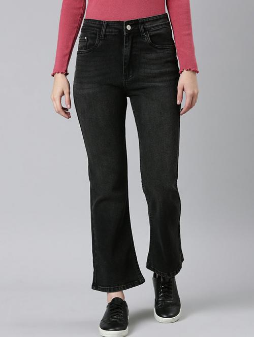 women's plain bootcut jeans - 20249751 - Very Small Image - 1