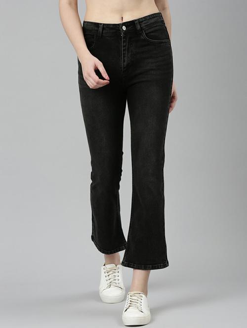 women's plain bootcut jeans - 20249752 - Very Small Image - 1