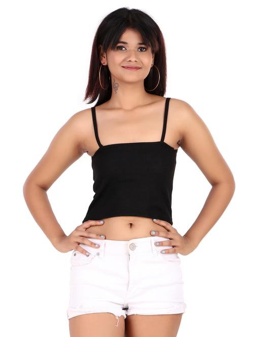 girls shoulder strap top - 20265035 - Very Small Image - 1
