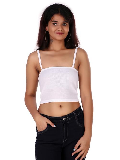 girls shoulder strap top - 20265036 - Very Small Image - 1