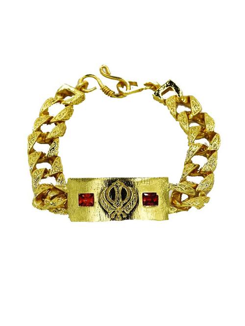 gold metal alloy bracelet - 20271610 - Very Small Image - 1