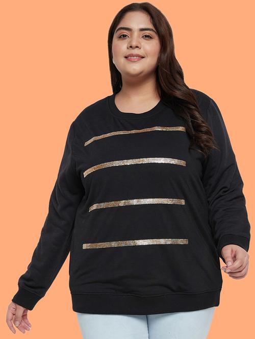 women's striped sweatshirt - 20272205 - Very Small Image - 1
