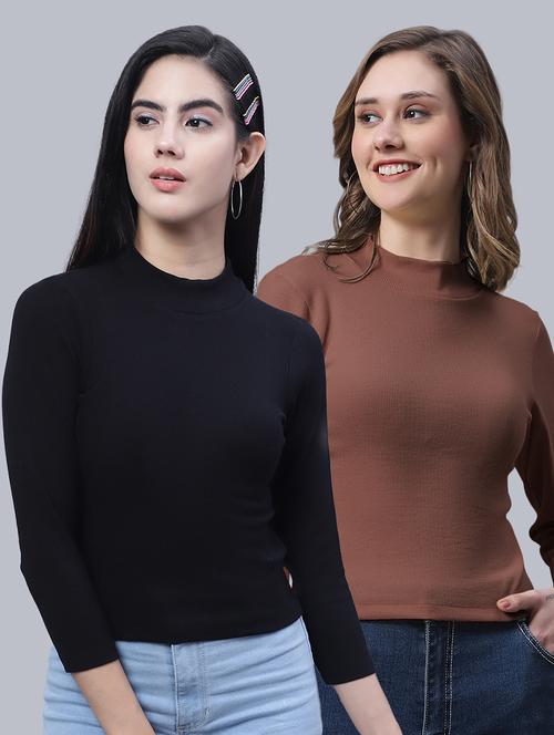 women's tops combo - 20272219 - Very Small Image - 1