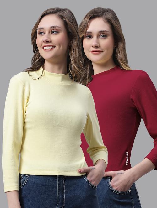 women's tops combo - 20272239 - Very Small Image - 1