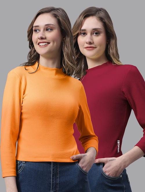 women's tops combo - 20272249 - Very Small Image - 1