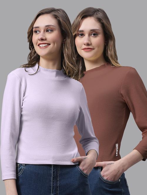 women's tops combo - 20272276 - Very Small Image - 1