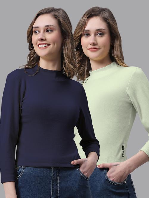 women's tops combo - 20272286 - Very Small Image - 1