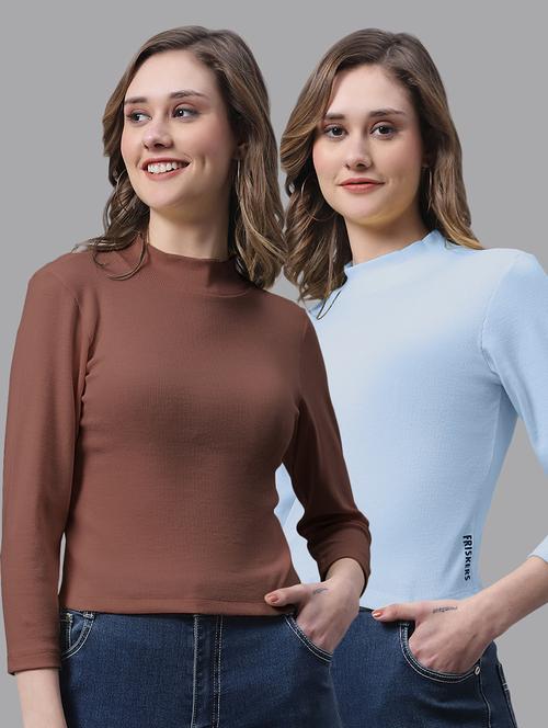 women's tops combo - 20272288 - Very Small Image - 1