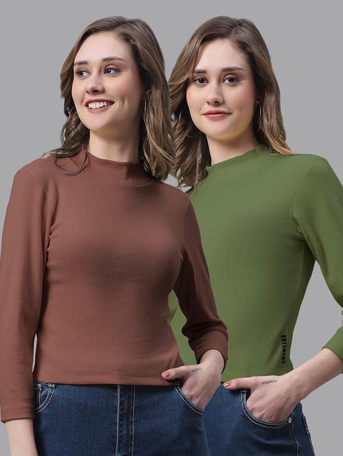 women's tops combo - 20272292 - Very Small Image - 1