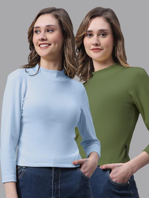 women's tops combo - 20272296 - Very Small Image - 1