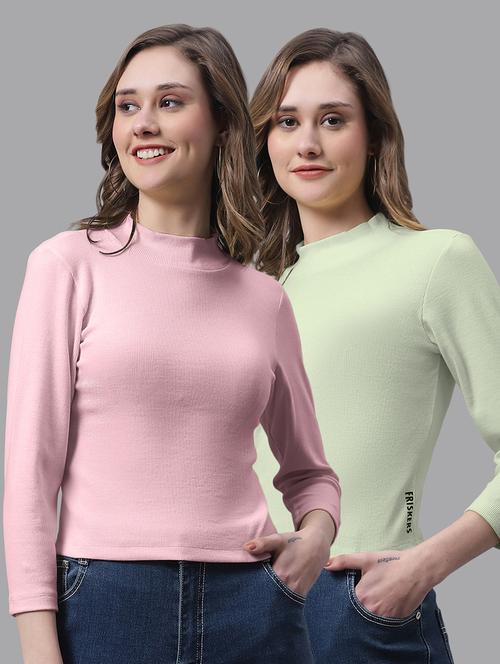 women's tops combo - 20272300 - Very Small Image - 1