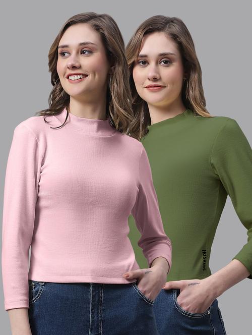 women's tops combo - 20272301 - Very Small Image - 1