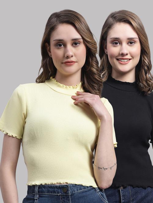 women's tops combo - 20272304 - Very Small Image - 1