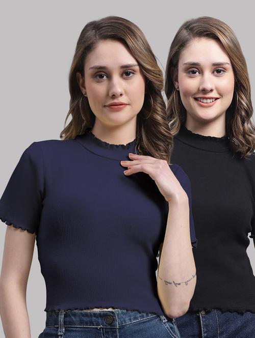 women's tops combo - 20272309 - Very Small Image - 1