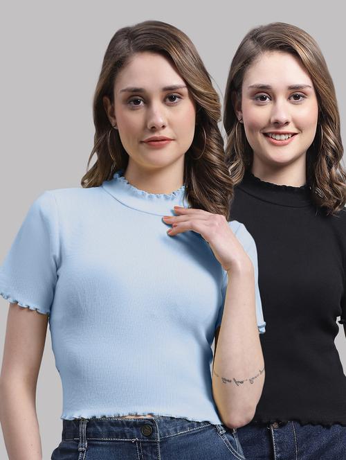 women's tops combo - 20272311 - Very Small Image - 1