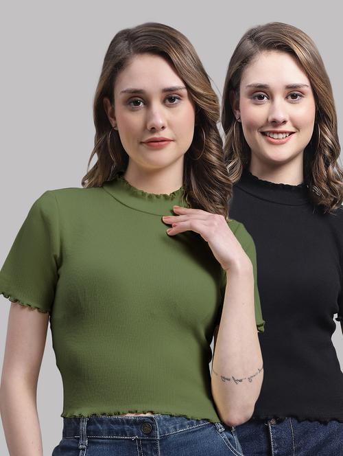 women's tops combo - 20272315 - Very Small Image - 1