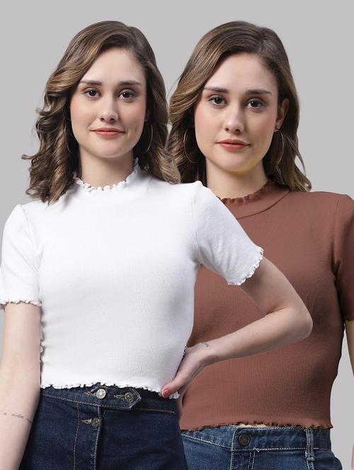 women's tops combo - 20272322 - Very Small Image - 1