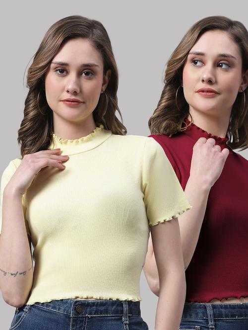 women's tops combo - 20272330 - Very Small Image - 1