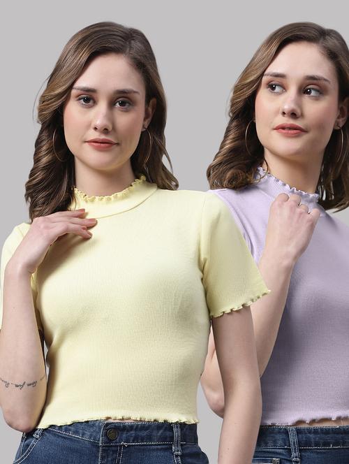 women's tops combo - 20272331 - Very Small Image - 1