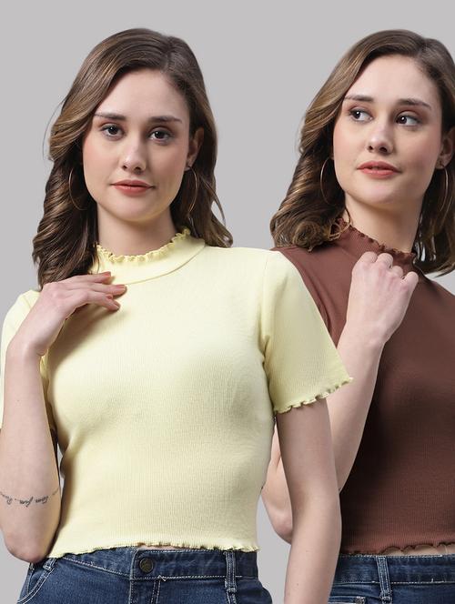 women's tops combo - 20272333 - Very Small Image - 1