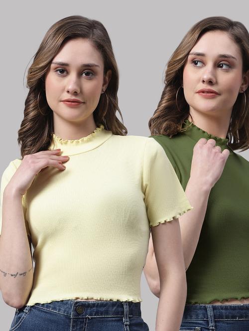 women's tops combo - 20272338 - Very Small Image - 1