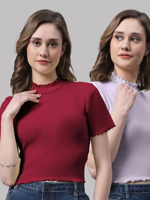 women's tops combo - 20272358 - Very Small Image - 1