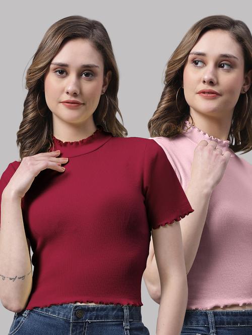 women's tops combo - 20272363 - Very Small Image - 1