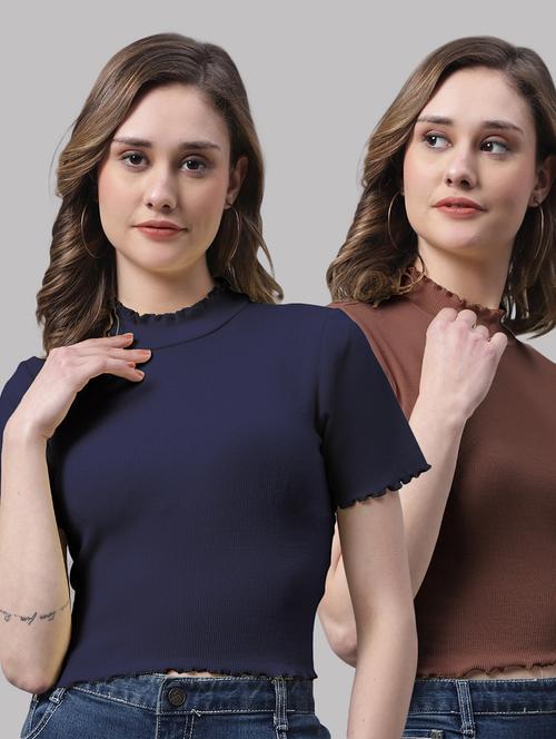 women's tops combo - 20272373 - Very Small Image - 1